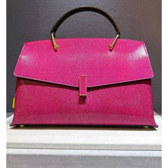 Flap Leather Handbag