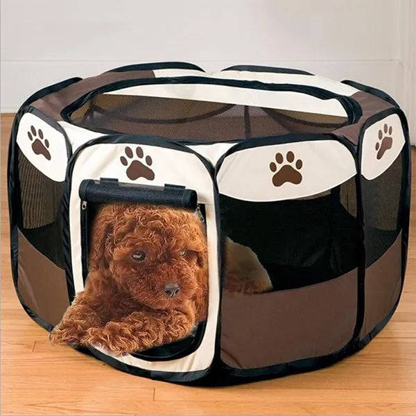 Foldable Playpen For Pets Indoor and Outdoor Use