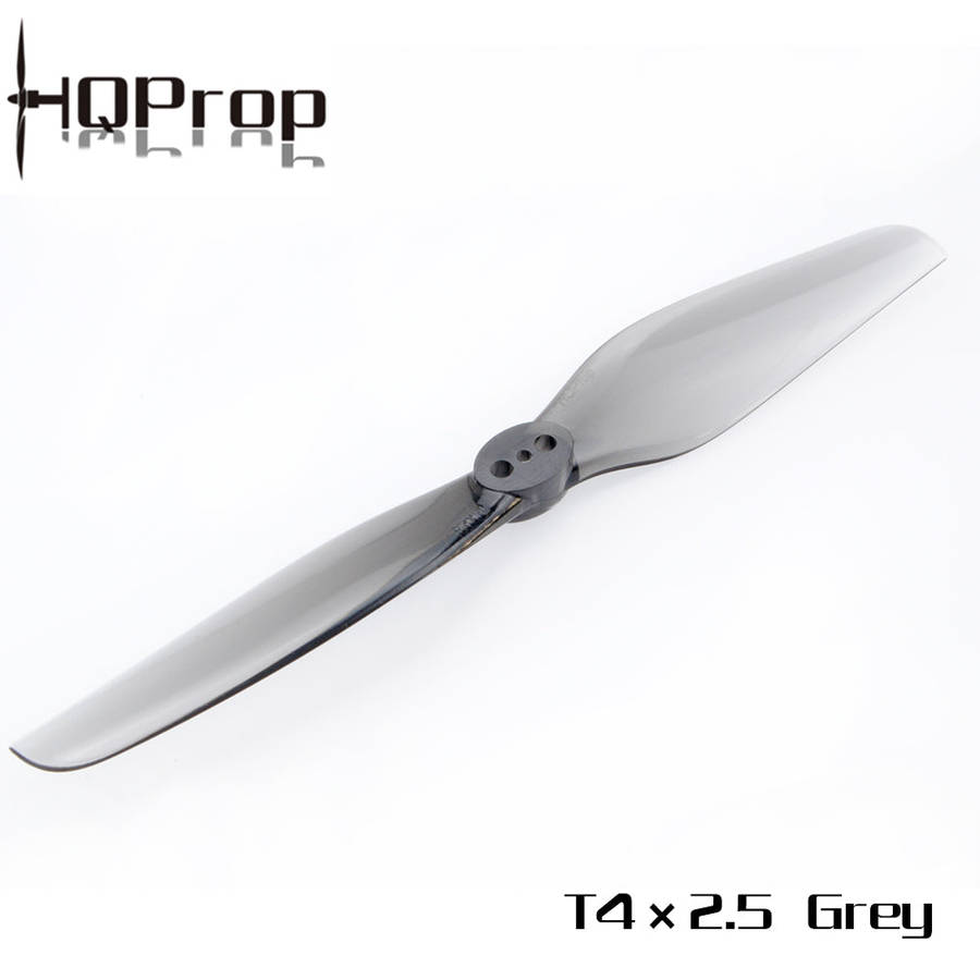 HQProp T4X2.5Grey (2CW+2CCW) Poly Carbonate