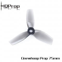 HQProp 75MM for Cinewhoop Grey (2CW+2CCW)-Poly Carbonate