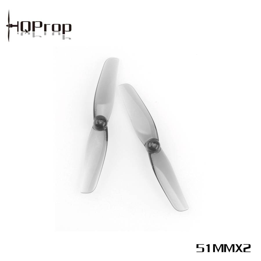 HQProp 51MMX2-1.5MM/1MM Light Grey (2CW+2CCW) Poly Carbonate