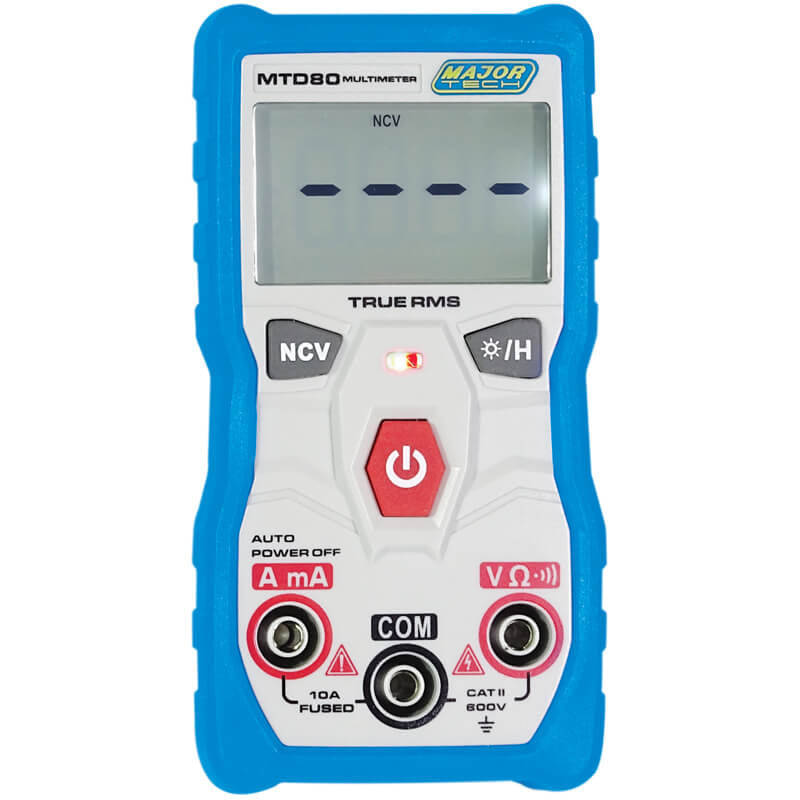 Major Tech Compact True RMS Auto Ranging Multimeter