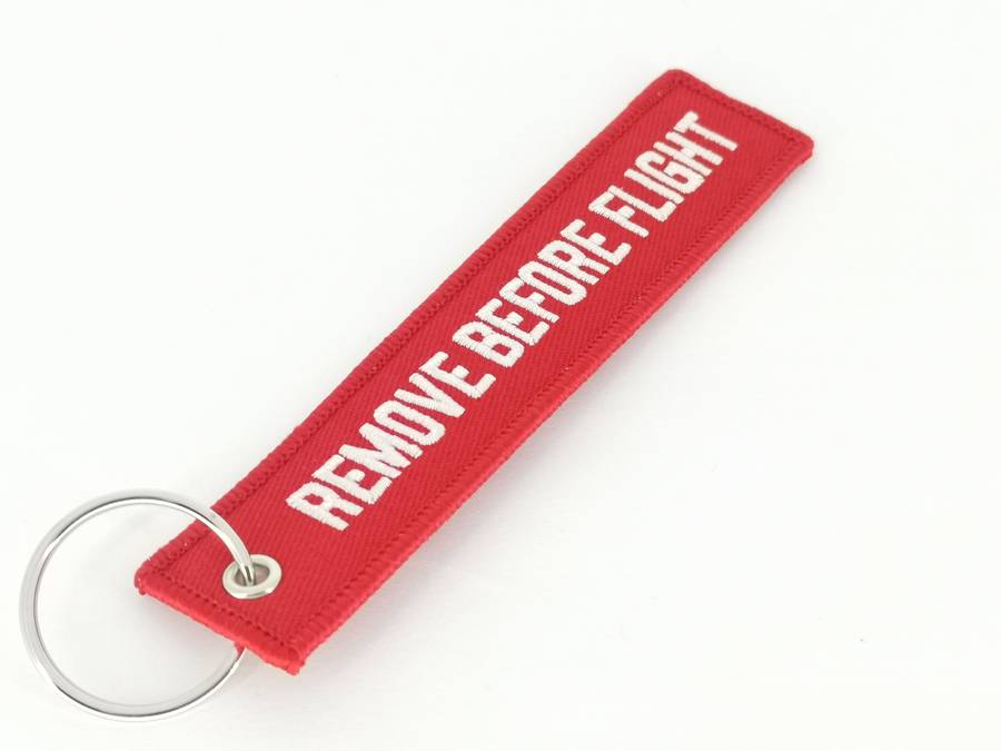 Remove before flight Tag - Red