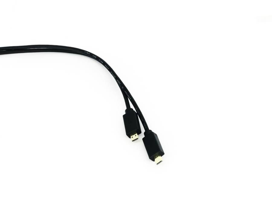 HDMI cables micro to micro 4K 60P soft and slim 100cm