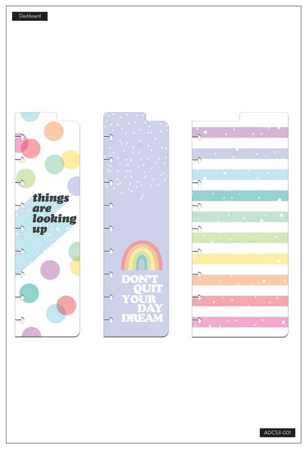 Skinny Classic Dashboards - Rainbow