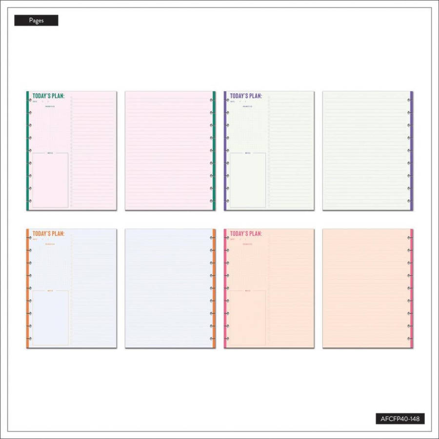 Dashboard Classic Filler Paper - Vivid Brights