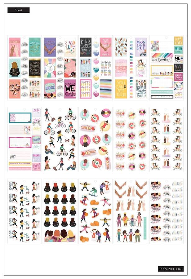 Value Pack Stickers - Stronger Together