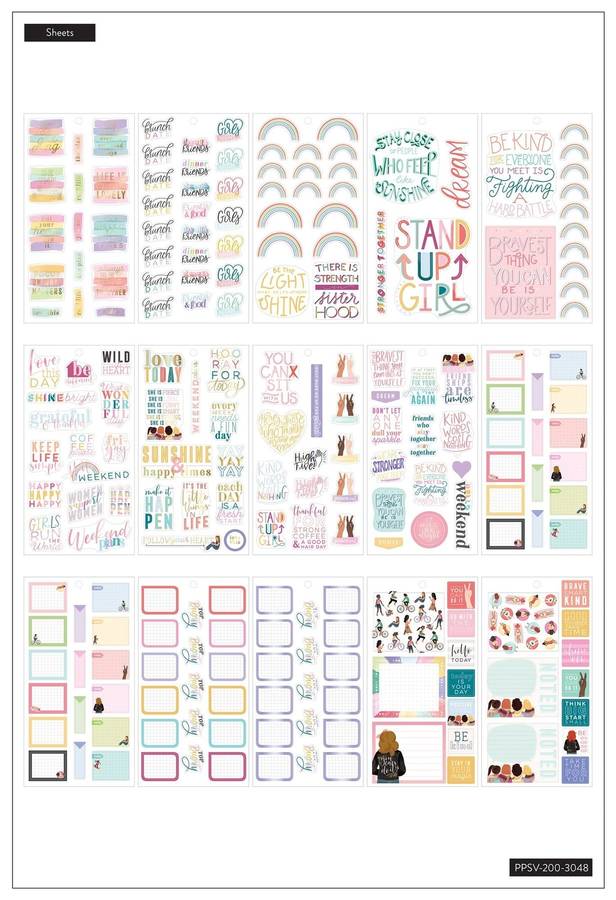 Value Pack Stickers - Stronger Together
