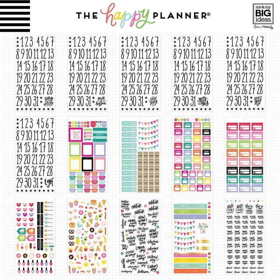 Value Pack Stickers - Planner Basics - Mini