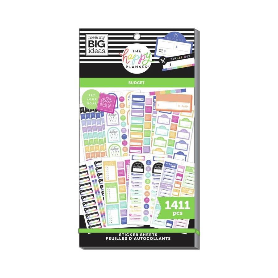 Value Pack Stickers - Budget Goals