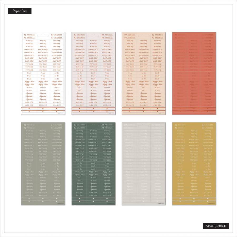 Work + Life Ivy & Rose Sticker Sheets