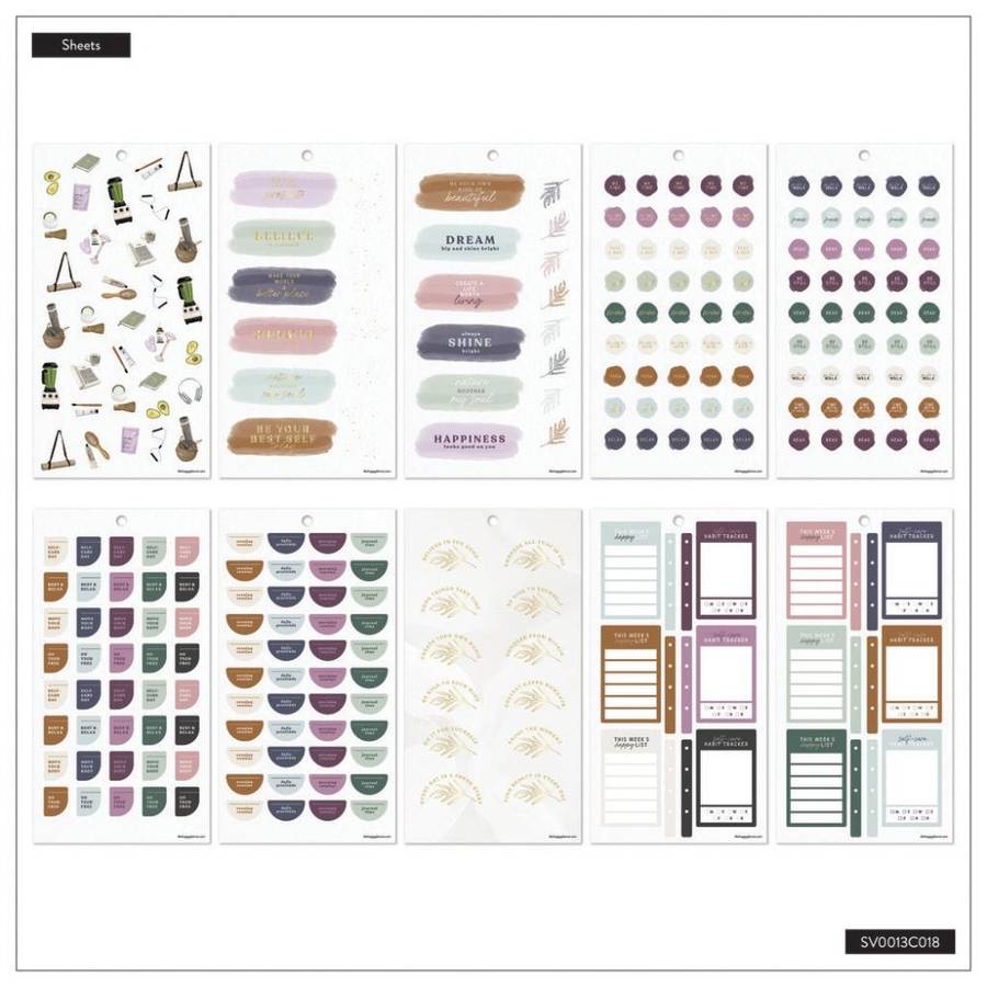 Value Pack Stickers - Wellness Prompts
