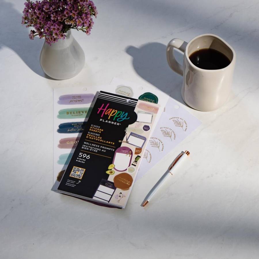 Value Pack Stickers - Wellness Prompts
