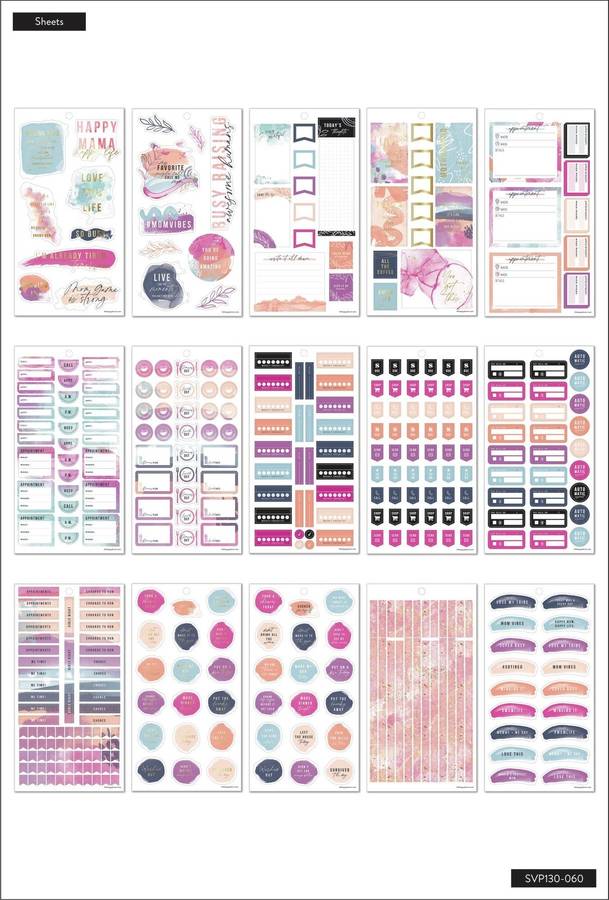 Value Pack Stickers - Happy Mama