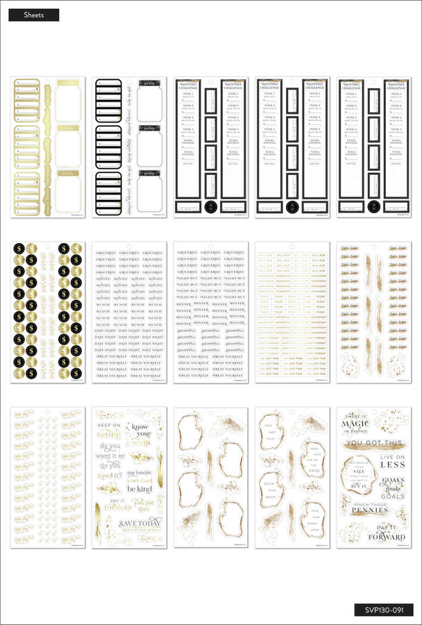 Value Pack Stickers - Know Your Worth