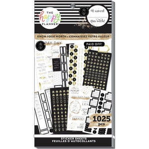 Value Pack Stickers - Know Your Worth