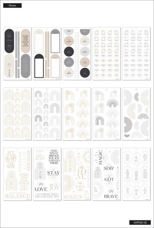 Value Pack Stickers - Radiate