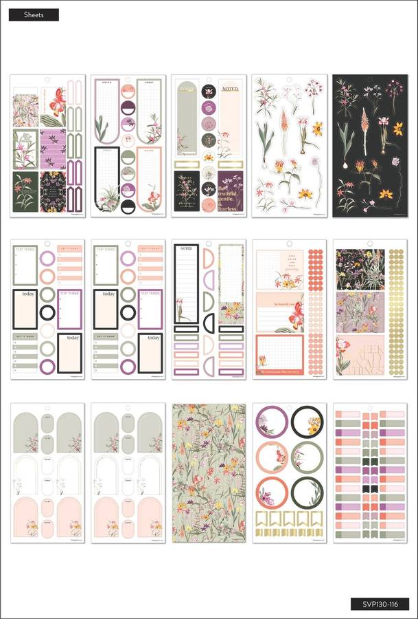 Value Pack Stickers - Fresh Botanicals