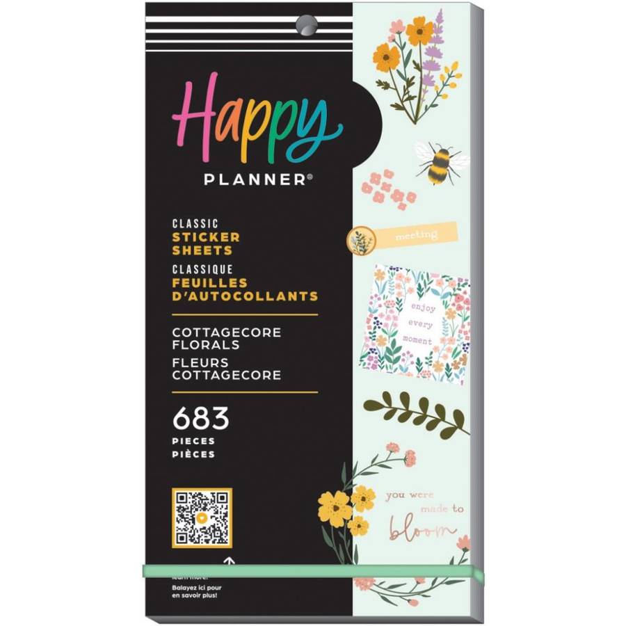 Value Pack Stickers  Cottagecore Florals