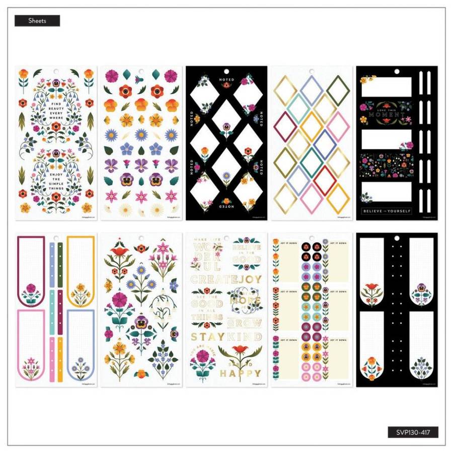 Value Pack Stickers - Radiant Garden