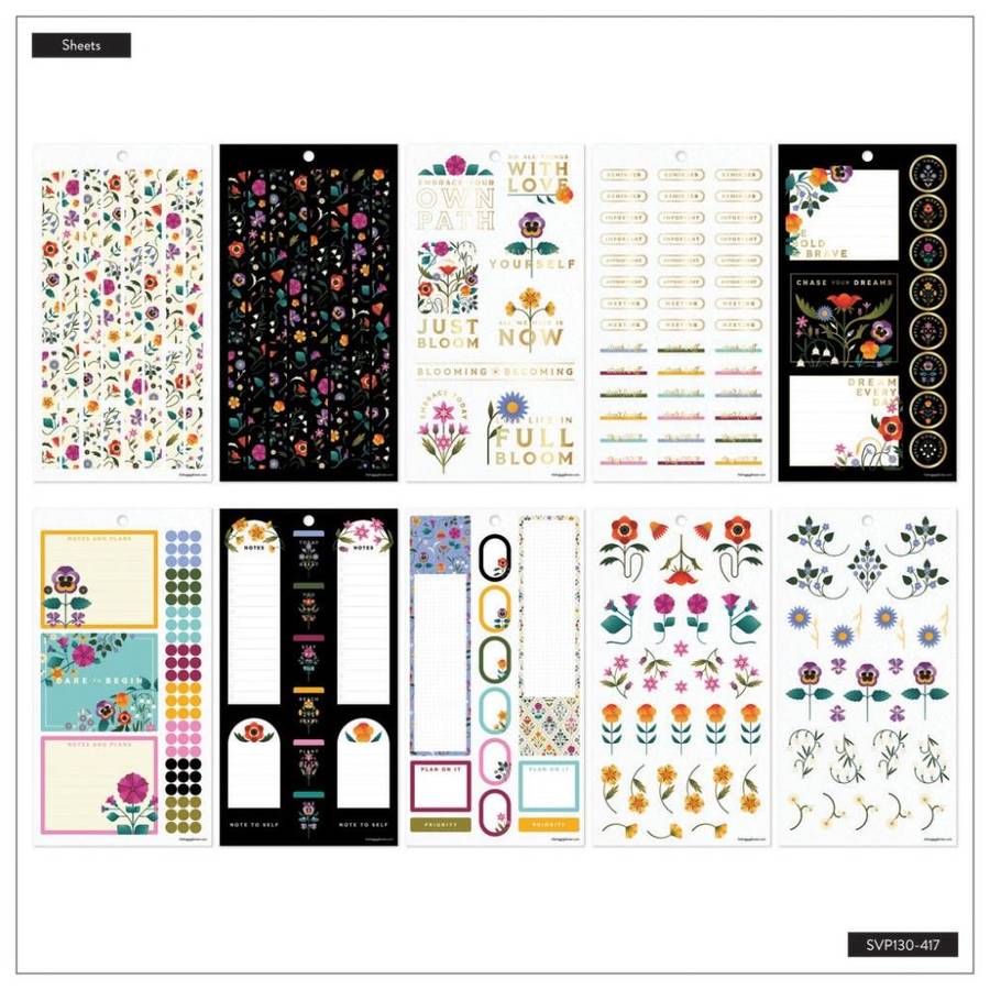 Value Pack Stickers - Radiant Garden