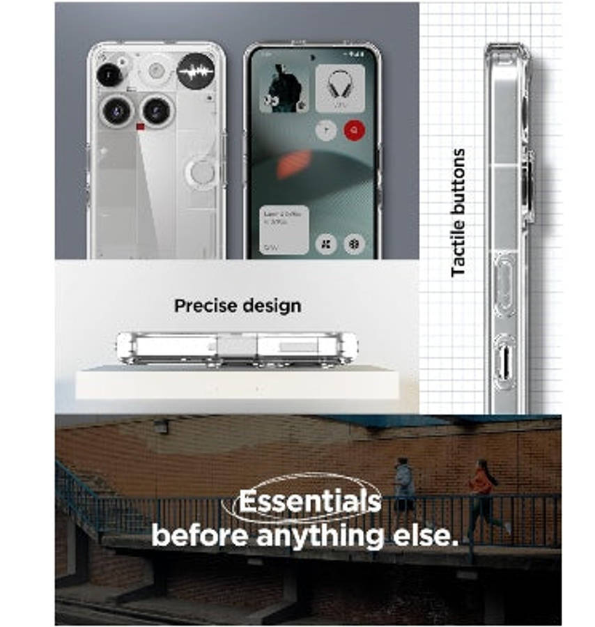 NOTHING PHONE (3) PREMIUM ULTRA HYBRID CASE CLEAR | SPIGEN