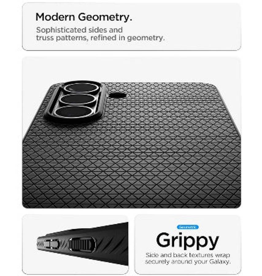 SAMSUNG GALAXY S26 PREMIUM SLIM LIQUID AIR CASE MATTE BLACK | SPIGEN