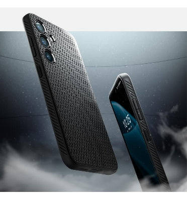 SAMSUNG GALAXY S24+ PREMIUM SLIM LIQUID AIR CASE BLACK | SPIGEN
