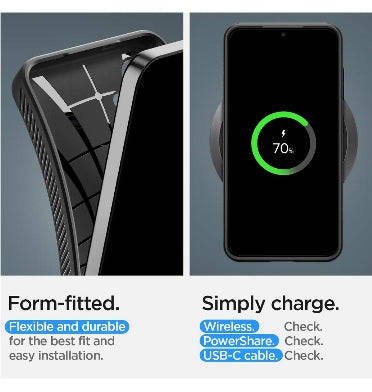 SAMSUNG GALAXY S24+ PREMIUM SLIM LIQUID AIR CASE BLACK | SPIGEN