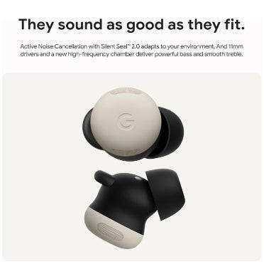 GOOGLE PIXEL BUDS PRO 2 MOONSTONE (2025)