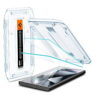 SAMSUNG GALAXY S24 ULTRA PREMIUM TEMPERED GLASS SCREEN PROTECTOR 2PK | SPIGEN