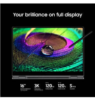 SAMSUNG GALAXY BOOK 5 PRO 360 16" i7 1TB/16GB MOONSTONE GRAY (2024)