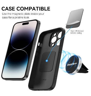 IVOLVER VGUARD MAGNETIC AIR VENT PHONE MOUNT 2PK