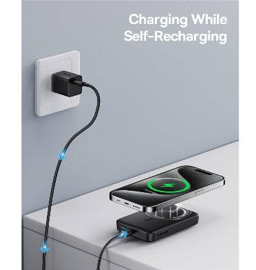 BASEUS MAGSAFE 10000MAH 20W PD WIRELESS MAGNETIC POWERBANK