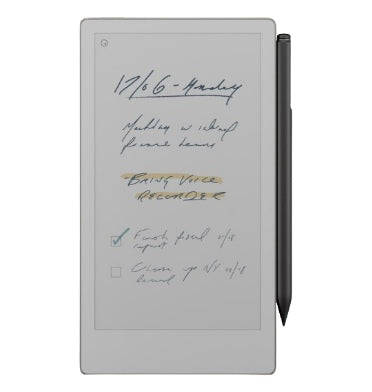 REMARKABLE PAPER PRO MOVE TABLET/MARKER PLUS & POLYMER WEAVE BOOK FOLIO GRAY