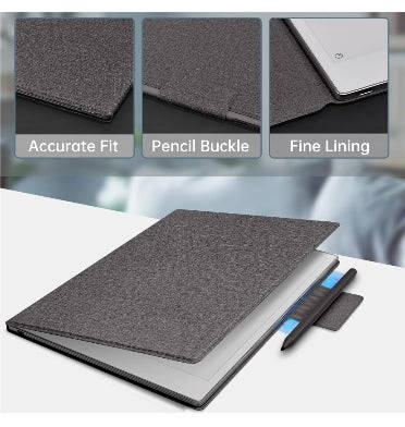 REMARKABLE PAPER PRO MOVE LIGHTWEIGHT PROTECTIVE BOOK FOLIO COVER BLACK