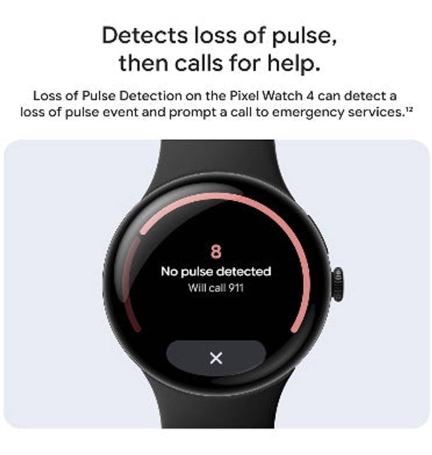 GOOGLE PIXEL WATCH 4 41MM MATTE BLACK/OBSIDIAN
