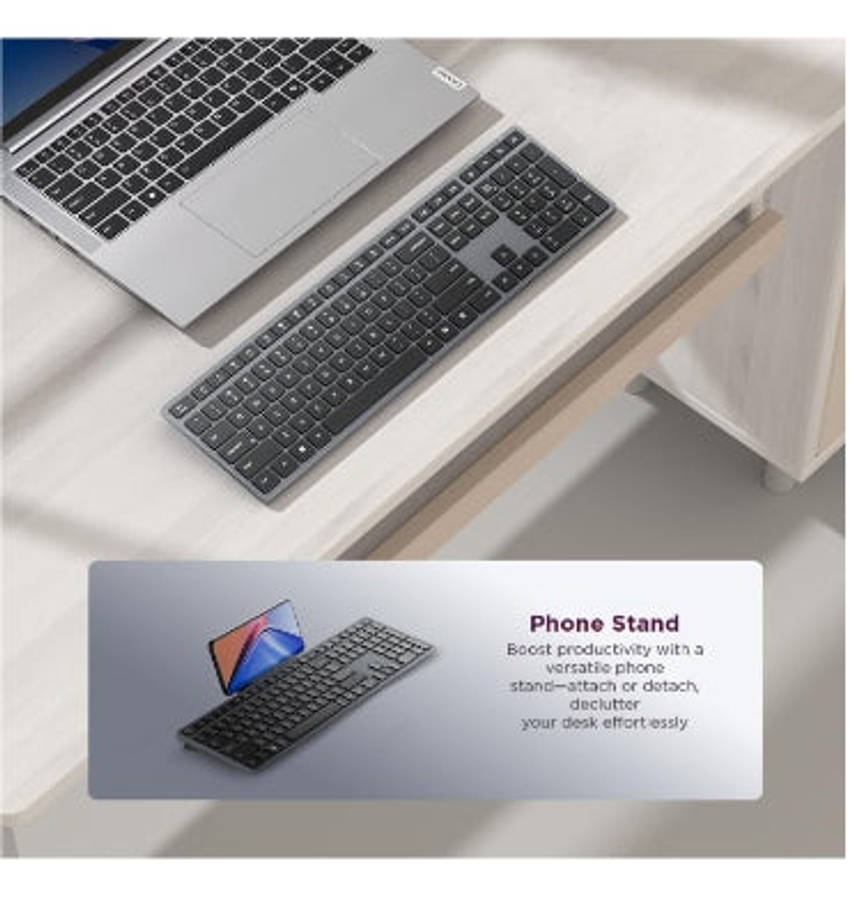 LENOVO 700 MODERN MULTI-DEVICE WIRELESS KEYBOARD LUNA GREY