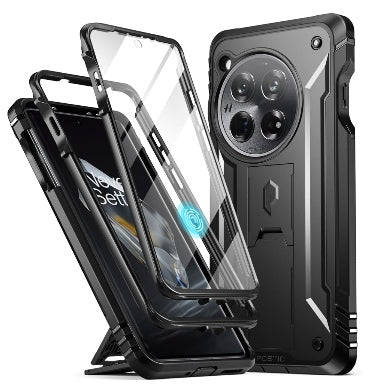 ONEPLUS 12 PREMIUM FULL BODY RUGGED POETIC REVOLUTION CASE BLACK | POETIC