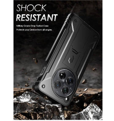 ONEPLUS 12 PREMIUM FULL BODY RUGGED POETIC REVOLUTION CASE BLACK | POETIC