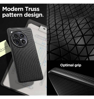 ONEPLUS 12 PREMIUM SLIM LIQUID AIR CASE BLACK | SPIGEN
