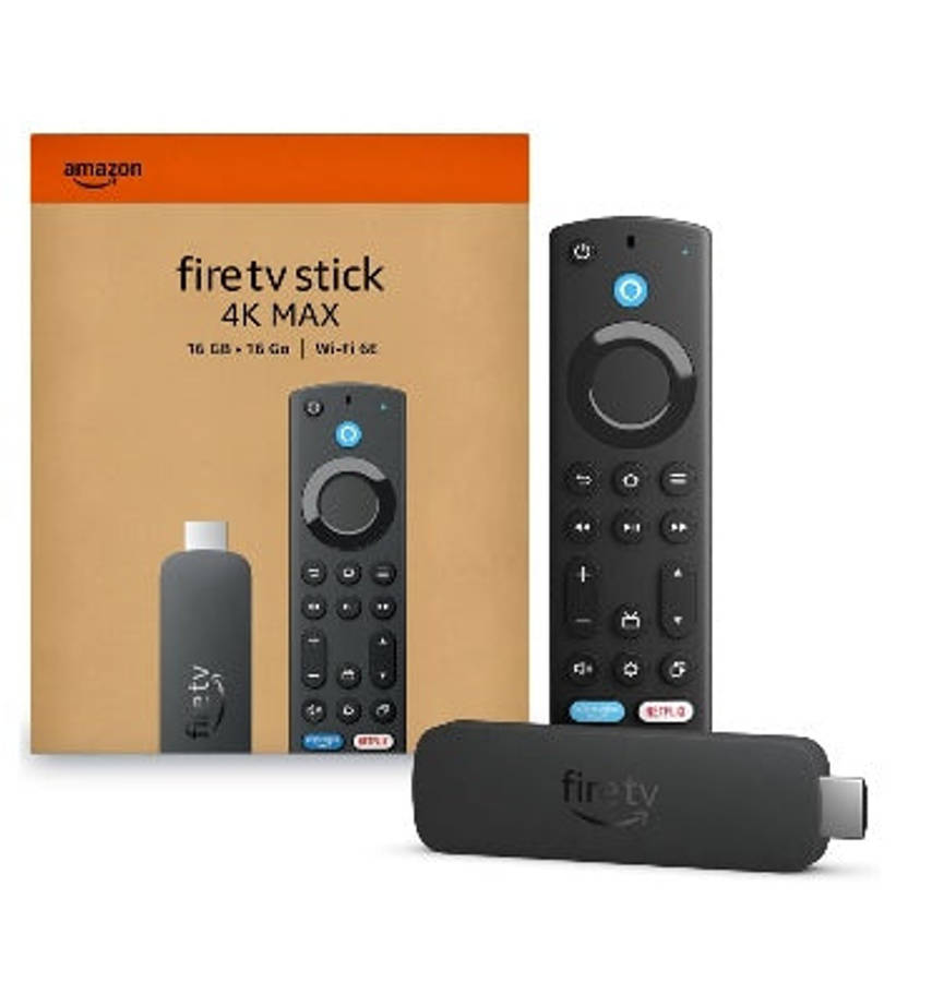 AMAZON FIRE TV STICK 4K MAX (2025) STREAMING MEDIA PLAYER
