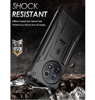 ONEPLUS 11 PREMIUM FULL BODY RUGGED POETIC REVOLUTION CASE WITH BUILT-IN SCREEN PROTECTOR BLACK |...
