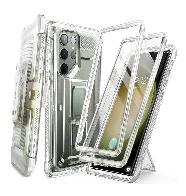 SAMSUNG GALAXY S23 ULTRA FULL BODY RUGGED PROTECTIVE CASE ICE CLEAR | SUPCASE