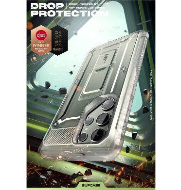 SAMSUNG GALAXY S23 ULTRA FULL BODY RUGGED PROTECTIVE CASE ICE CLEAR | SUPCASE