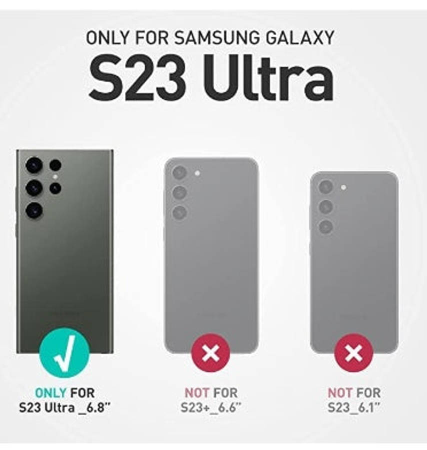 SAMSUNG GALAXY S23 ULTRA FULL BODY RUGGED PROTECTIVE CASE CAMO GRAY | SUPCASE