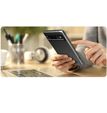 GOOGLE PIXEL 7A PREMIUM DUAL LAYER HYBRID TPU CASE GRAPHITE GRAY/BLACK | VENA