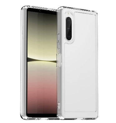 SONY XPERIA 10 V PREMIUM SLIM FLEXIBLE TPU BUMPER CASE CLEAR