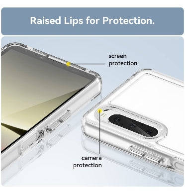 SONY XPERIA 10 V PREMIUM SLIM FLEXIBLE TPU BUMPER CASE CLEAR