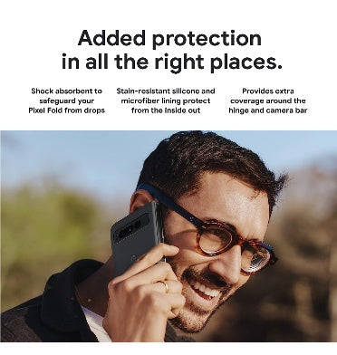 GOOGLE PIXEL FOLD SOFT SHELL CASE HAZEL